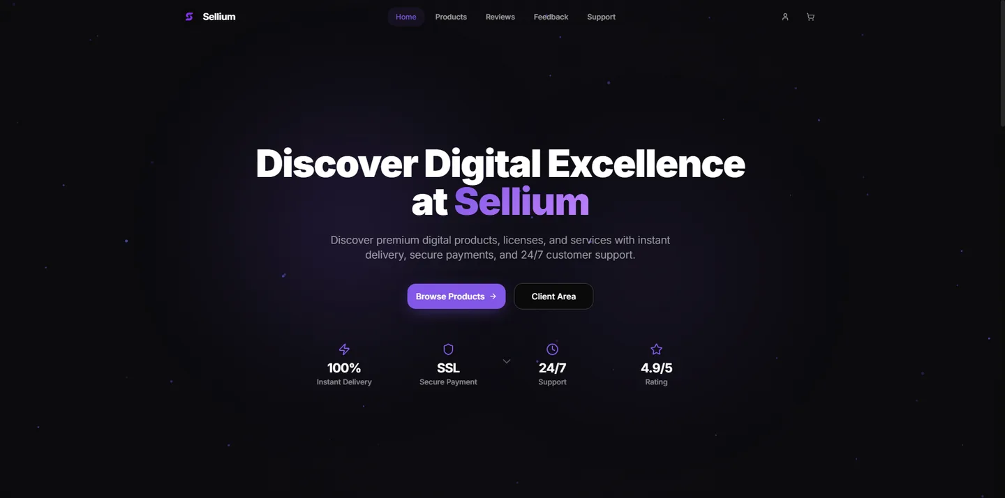 Velor storefront template preview